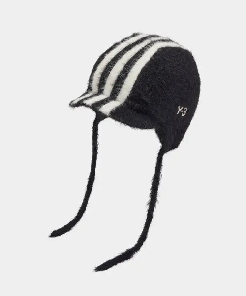 [Y-3] Y-3 3S Bonnet / (U) 3S 보닛 블랙 Y-3 3S BONNET BLACK/CREAM WHITE