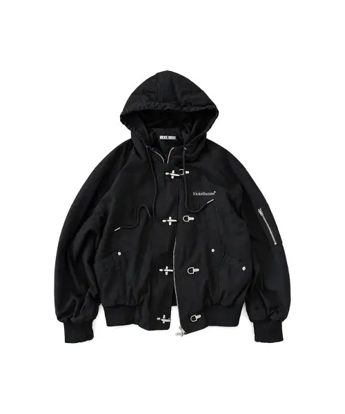 [NICKEL HOUSE] Nickel Fireman Jumper_Black / 닉켈 파이어맨 점퍼_블랙