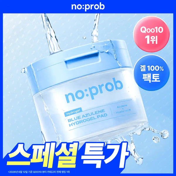 [noprob] Nofrop Hydrogel Pads (3 Types: Collagen/Moisture/Pore) / [15분 모닝겔패드] 노프랍 하이드로겔 패드 3종 (콜라겐/수분/모공)