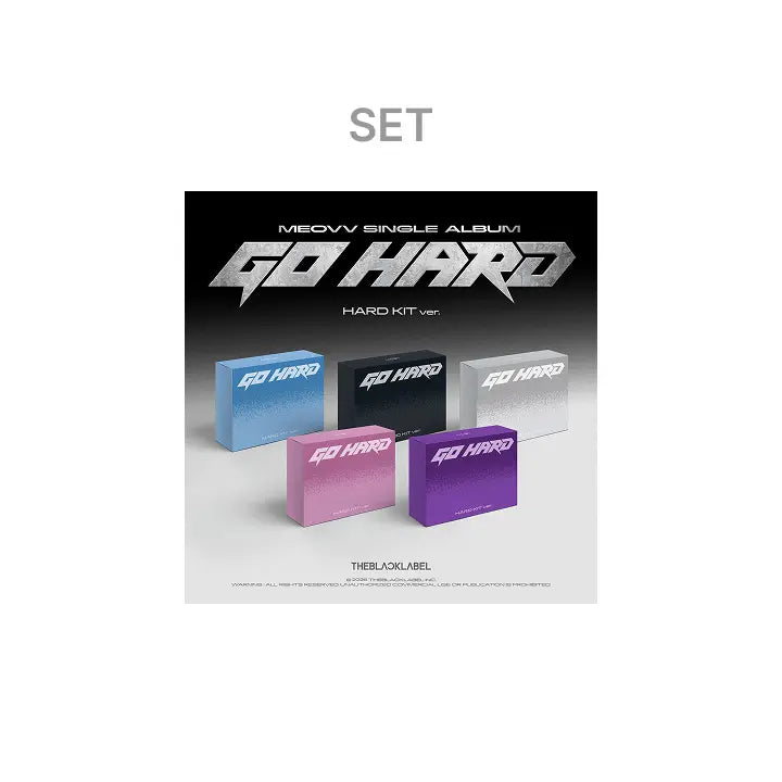 [More Artist] Single Album [GO HARD] HARD KIT ver. (Set)