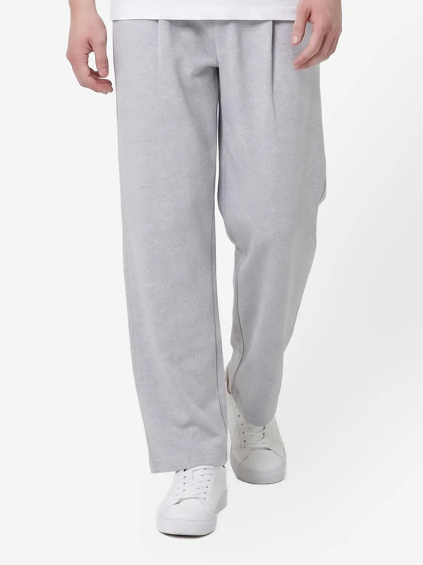 [DAISO] Basic Wide Pants L - Grey / 베이직 와이드 팬츠 L 그레이