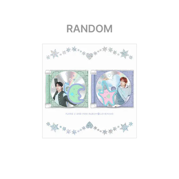 [FLARE U] 2nd Mini ALBUM [LOVEHOOD] (JEWEL CASE Ver.) (Random)