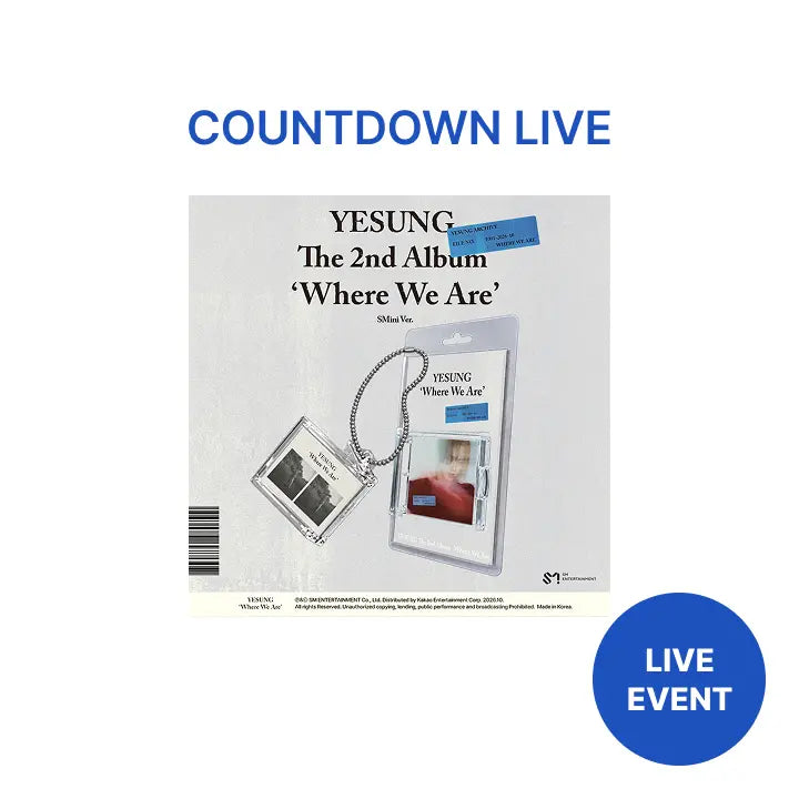 [SUPER JUNIOR] [COUNTDOWN LIVE] The 2nd Album [Where We Are] (SMini Ver.)