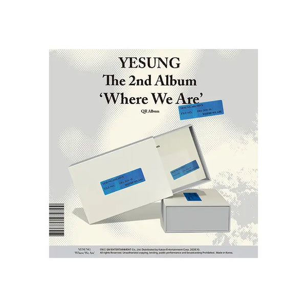 [SUPER JUNIOR] The 2nd Album [Where We Are] (QR Ver.)