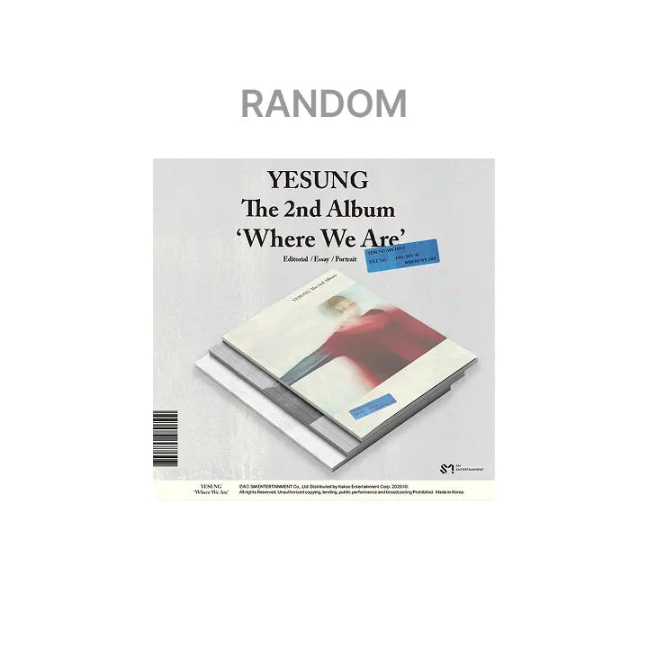 [SUPER JUNIOR] The 2nd Album [Where We Are] (Photobook Ver.) (Random)