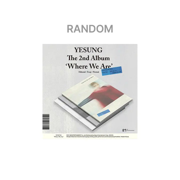 [SUPER JUNIOR] The 2nd Album [Where We Are] (Photobook Ver.) (Random)