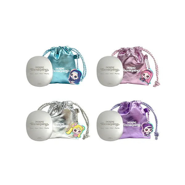 [aespa] MIRROR POUCH KEYRING SET