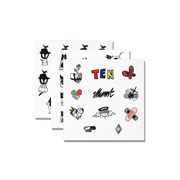 [TEN] STICKER SHEET SET