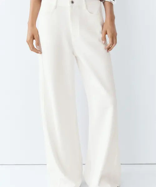 [MASSIMO DUTTI] Fluid Wide Leg Jeans / 플루이드 와이드 레그 진