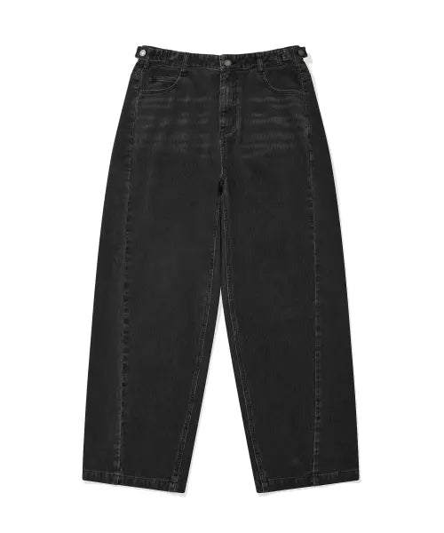 [WACKY WILLY] Pigment Corduroy Balloon Fit Pants Charcoal / 피그먼트 코듀로이 벌룬핏 팬츠 차콜