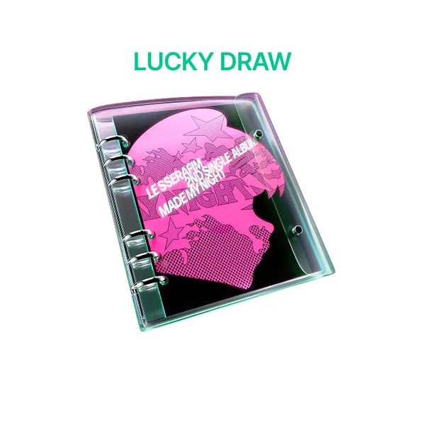 [LE SSERAFIM] [LUCKY DRAW] 2nd Single Album 'Made My Night' CHEMICAL NIGHT